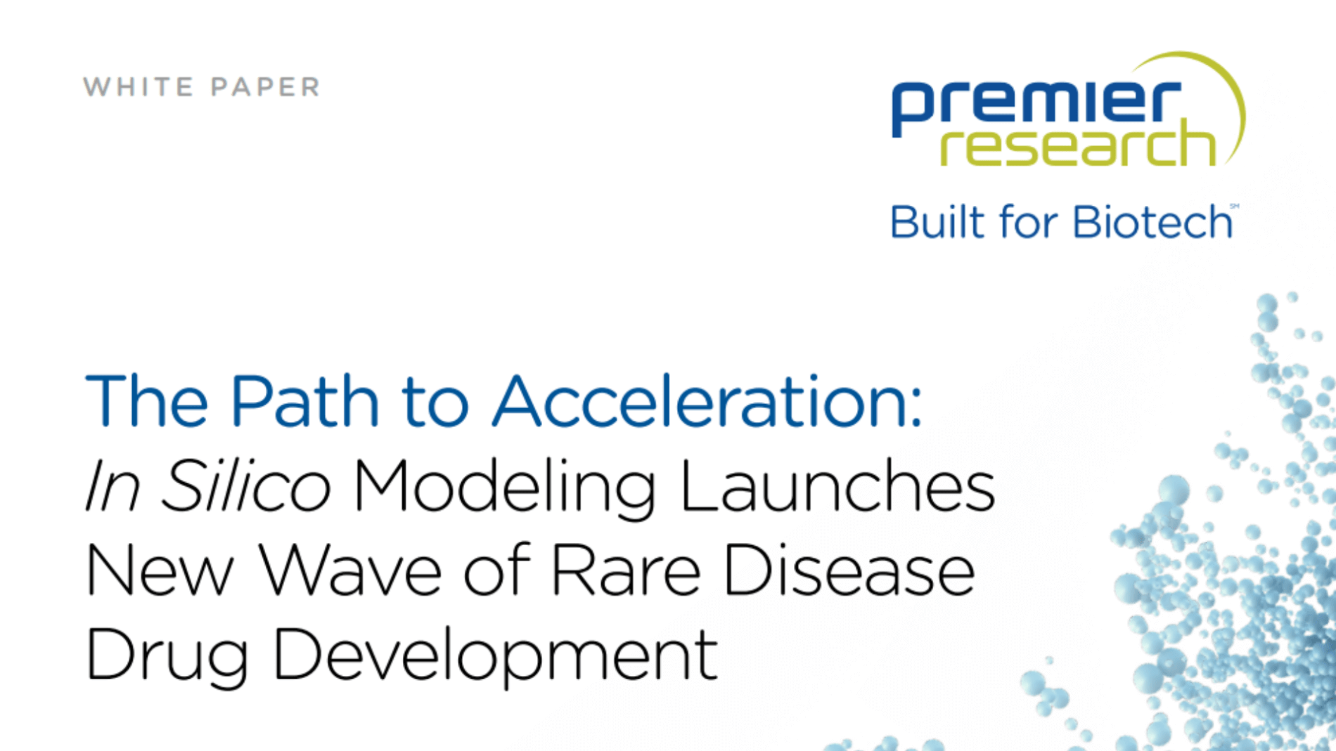 The Path to Acceleration: In Silico Modeling Launches New Wave of Rare ...
