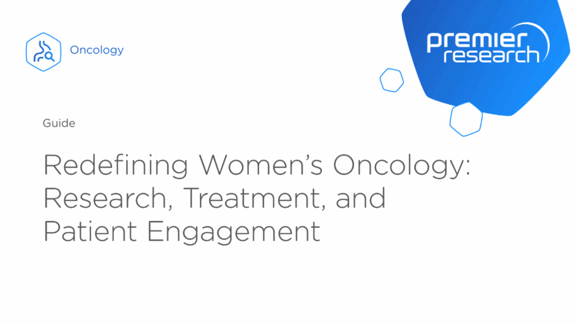 Redefining Women’s Oncology Research